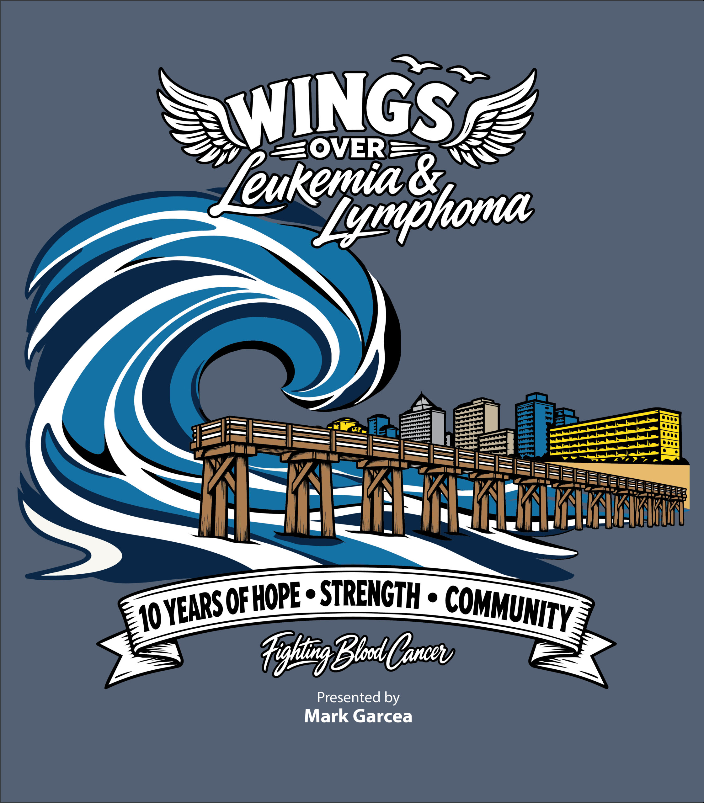 Wings Over LL Tee Shirt Design